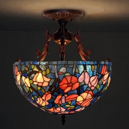 Lampu Loket Kaca Berwarna...