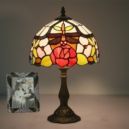 25 cm Lampu Meja Tiffany...