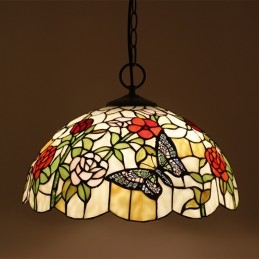Lampu Loket Tiffany Kaca...