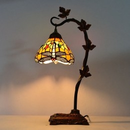 Lampu Meja Kaca Berwarna...