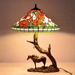 Lampu Meja Kaca Berwarna...