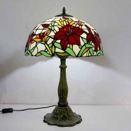 Lampu Meja Kaca Berwarna...