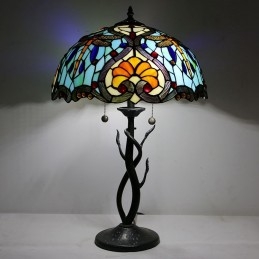 Lampu Meja Gaya Tiffany...